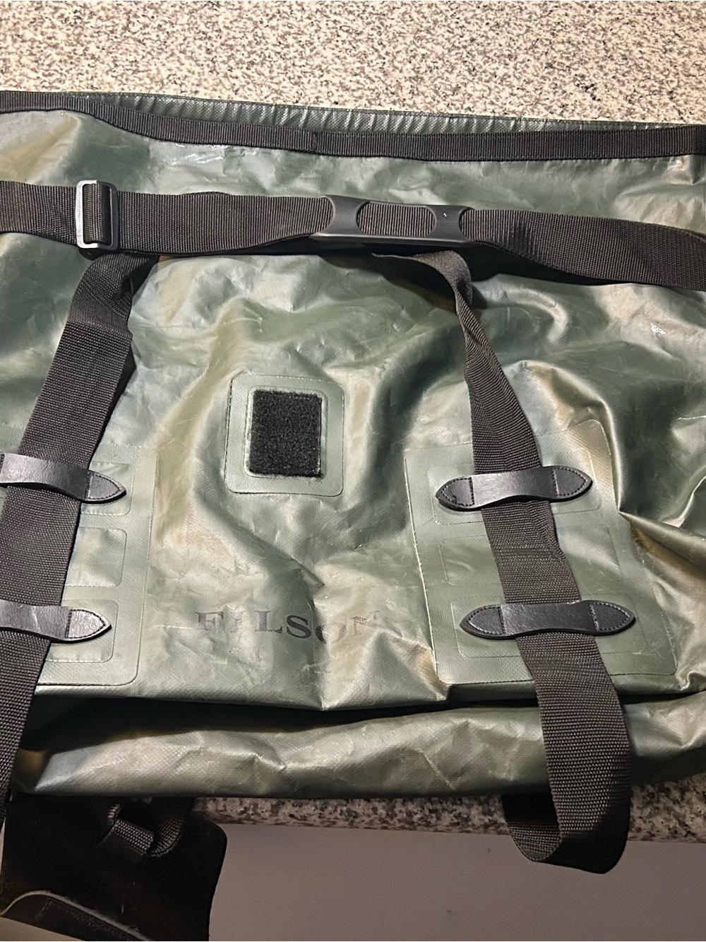 Filson Green Weatherproof Duffel Bag - Made in the USA